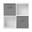 Mickala 60 cm H x 60 cm W Cube Bookcase