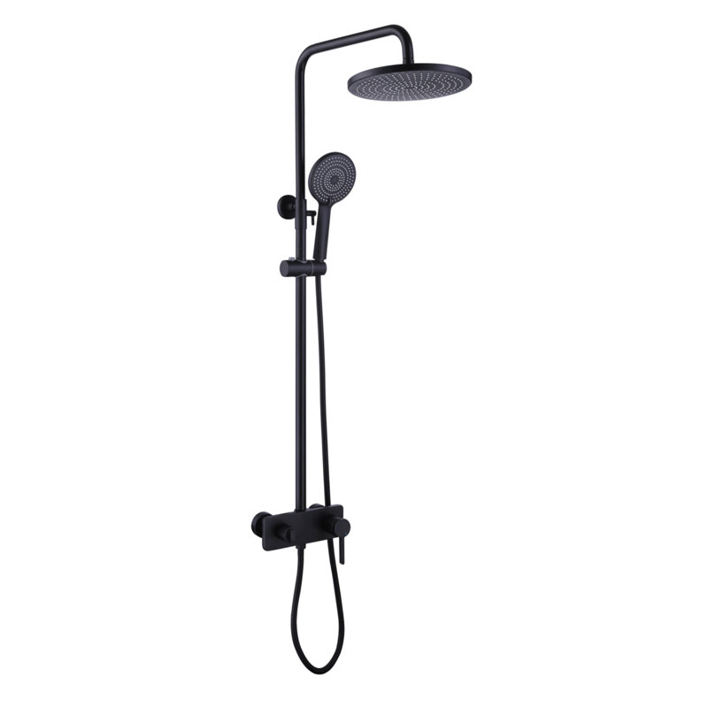 Pressure-Balanced (Temperature And Volume) Complete Shower System with Rough in-Valve