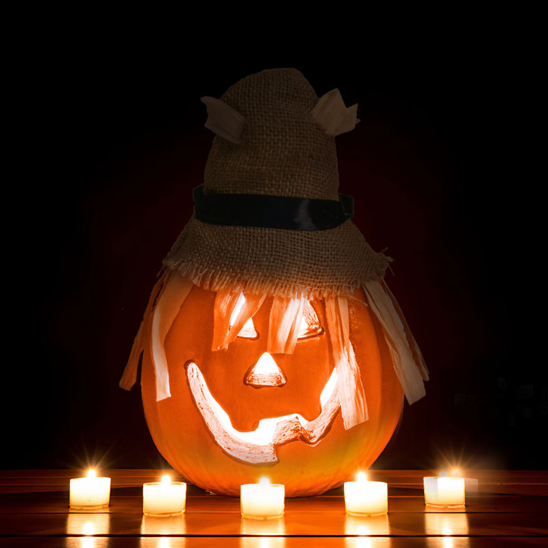 Figurine d'Halloween citrouille d'Halloween