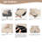 Wald 2 Seats Jacquard Recliner Chair Covers Furniture Protector Recliner Slipcovers With Elastic Bottom For Kids Pets-2076355733