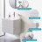24” Bathroom Floating Vanity Cabinet With Sink And Double Drawers-636775071