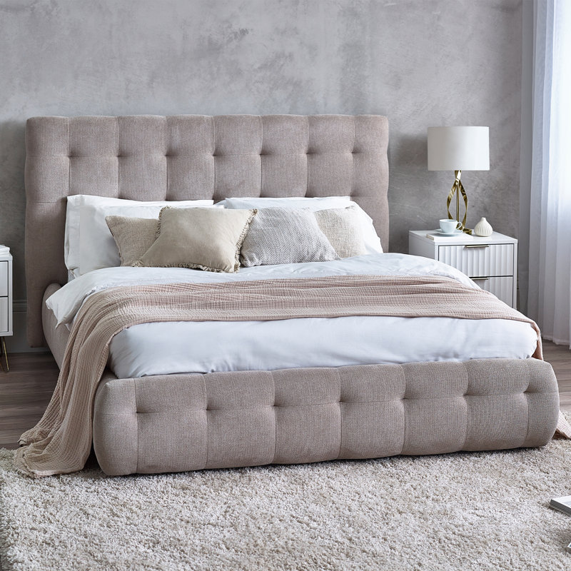 Murier Upholstered Bed, King - 150 x 200 cm