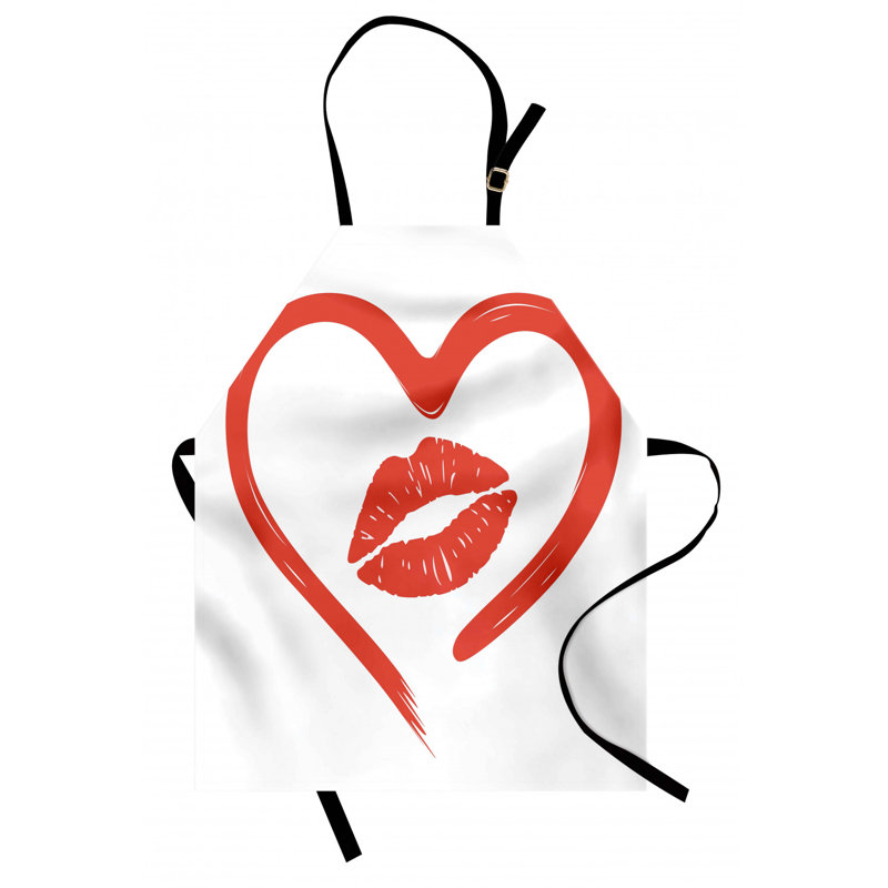 Valentine's Day Bib Apron
