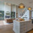 Arvilla 1-Light Dimmable Brass Shaded Pendant