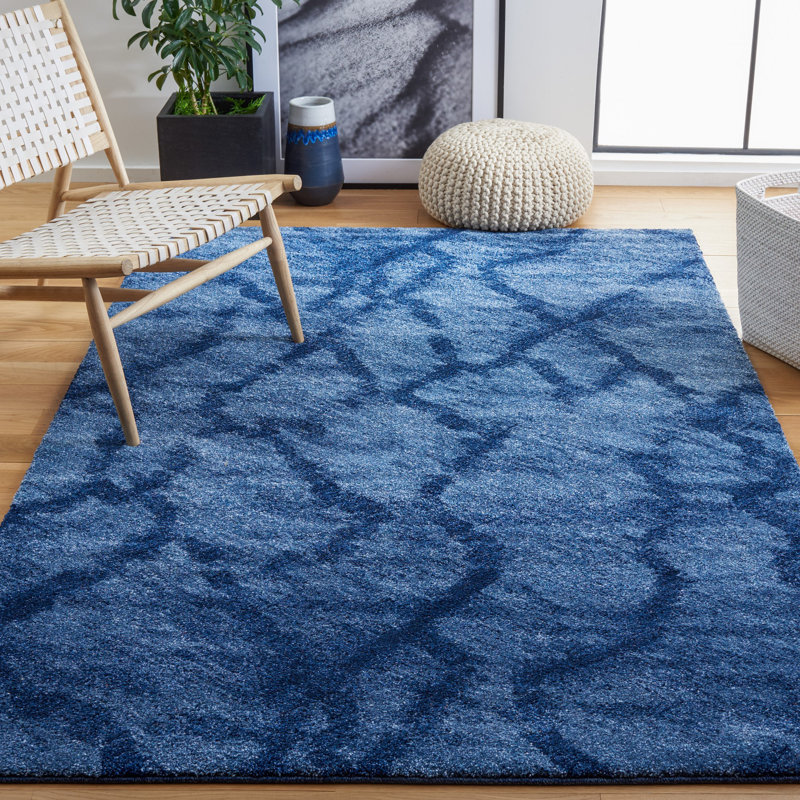 Tapis abstrait Socorro, Rectangle 4 pi x 6 pi