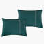 Ensemble d'édredon 9 pièces pour lit très grand de couleur unie, microfibre douce, 100% polyester, collection de literie toutes saisons-122567083