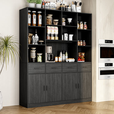 Garde-manger avec design moderne et rangement solide