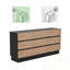 Commode en bois 9 tiroirs
