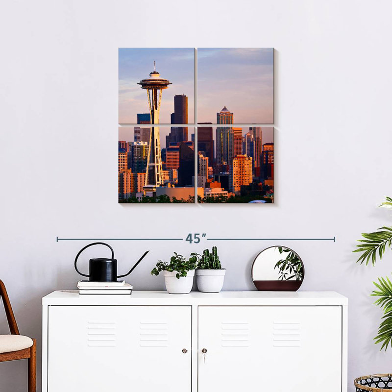 Nicci Seattle Center Space Needle, 26" H x 26" W
