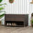 PE Rattan Deck Box with Shoe Storage & Towel Rack-112259185