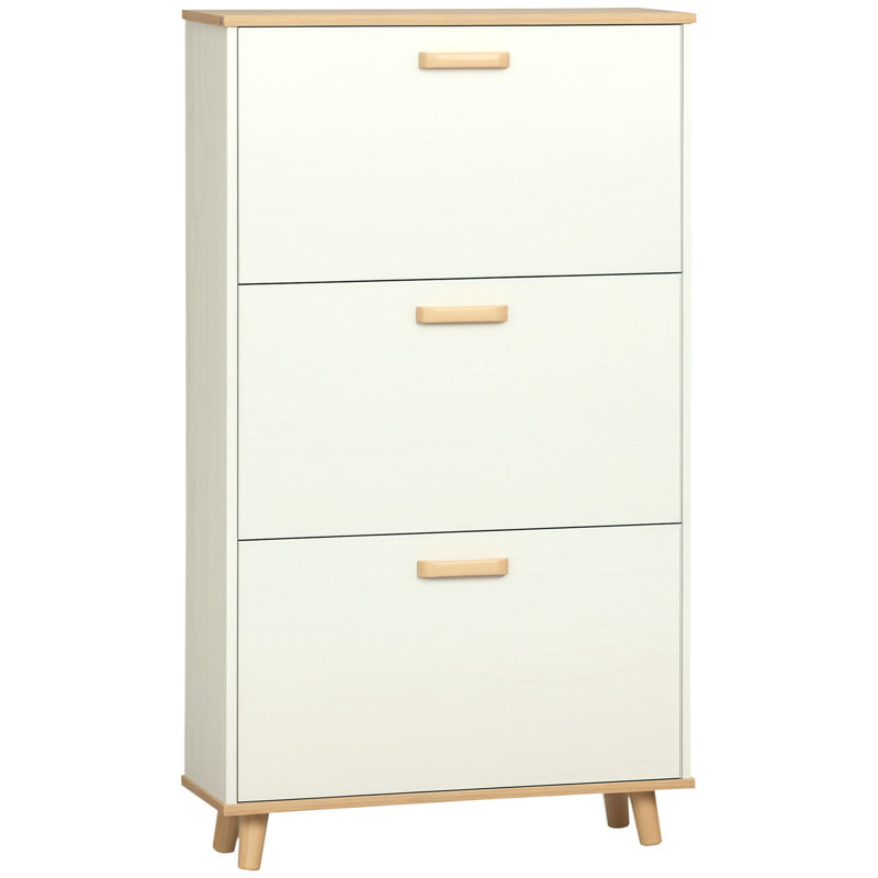 12 Pair Flip Down Shoe Storage