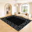 Abstract Machine Printed Shag Area Rug-121706283