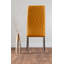 Eubanks Faux Leather Modern Tall Back Dining Chairs with Metal Legs & Diamond Stitching-1969960202-1969960196-1902841194