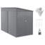 Remise de rangement en métal Lean-To Style