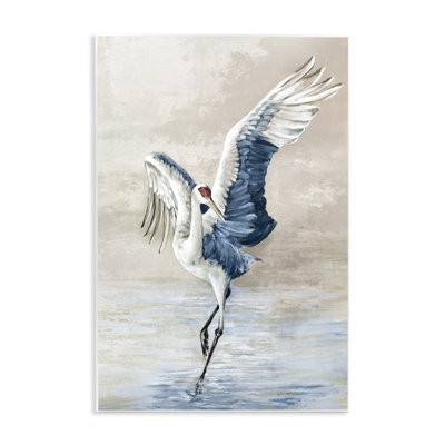 «Dancing Crane on Shore» par Eli Jones
