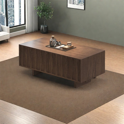 Ancient style rectangular coffee table