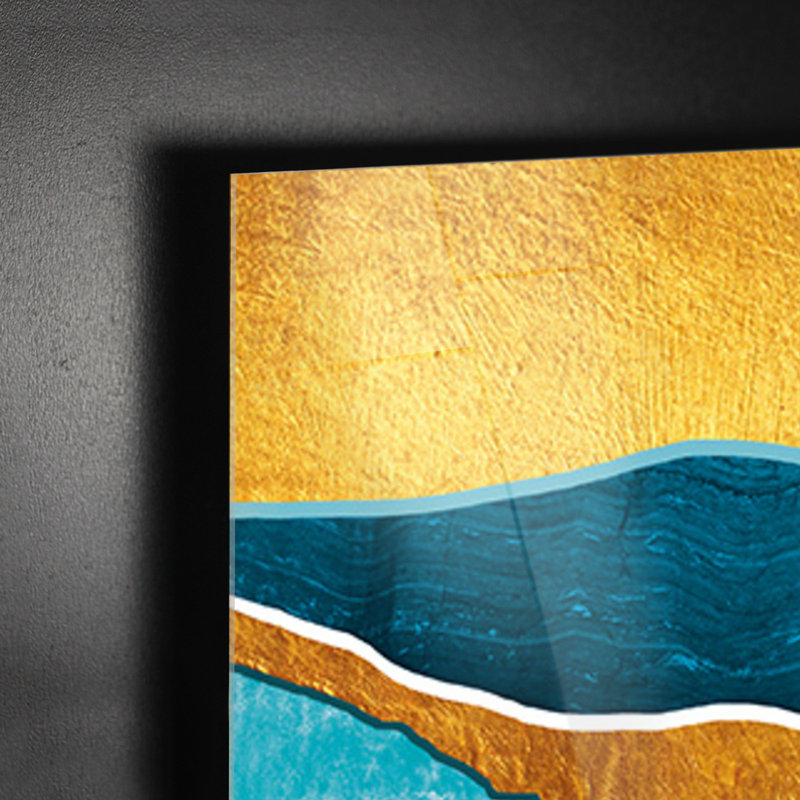 Onde Dorate - Rectangle Print