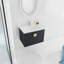 Meuble-lavabo à fermeture en douceur 28 po avec lavabo, pour petite salle de bain (emballage KD)