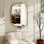 Miroir mural en aluminium