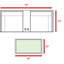 Ensemble de conversation modulaire en osier 2 personnes avec coussins entièrement assemblé-895808880-895808881-895808883