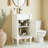 18-Inch Modern Freestanding Small Bathroom Vanity With Ceramic Sink, Storage Cabinet With Adjustable Shelf-390413385