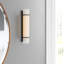 Romaine Single Transparent Dimmable LED Vanity Light-1360713436