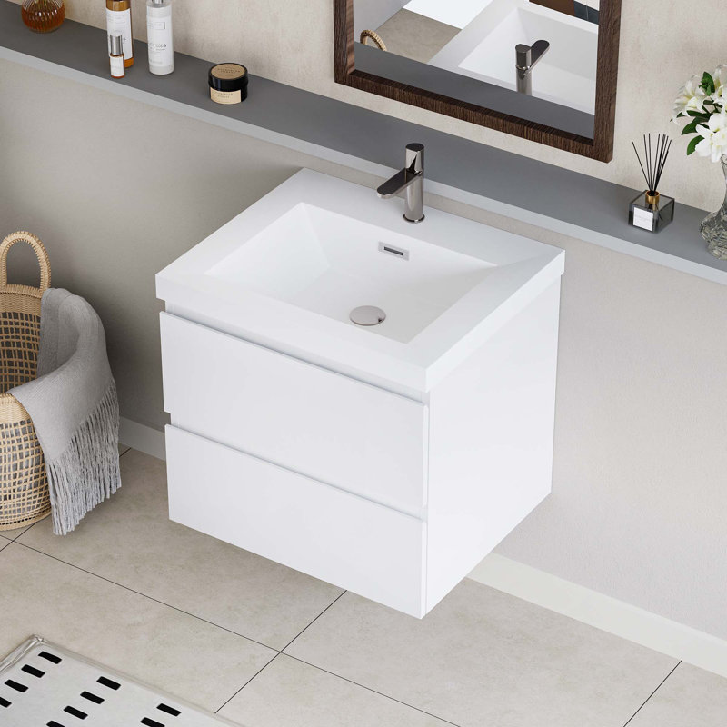 Floating Bathroom Vanity With Sink