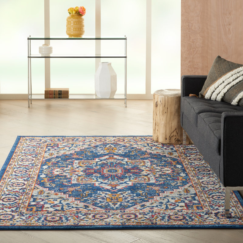 Oriental Area Rug, Rectangle 114 x 175cm