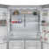 800 Series 36" Counter Depth 20.8 cu. ft. Smart ENERGY STAR French Door Refrigerator with Flex Bar