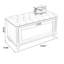 Banc rembourré blanc-1709376131