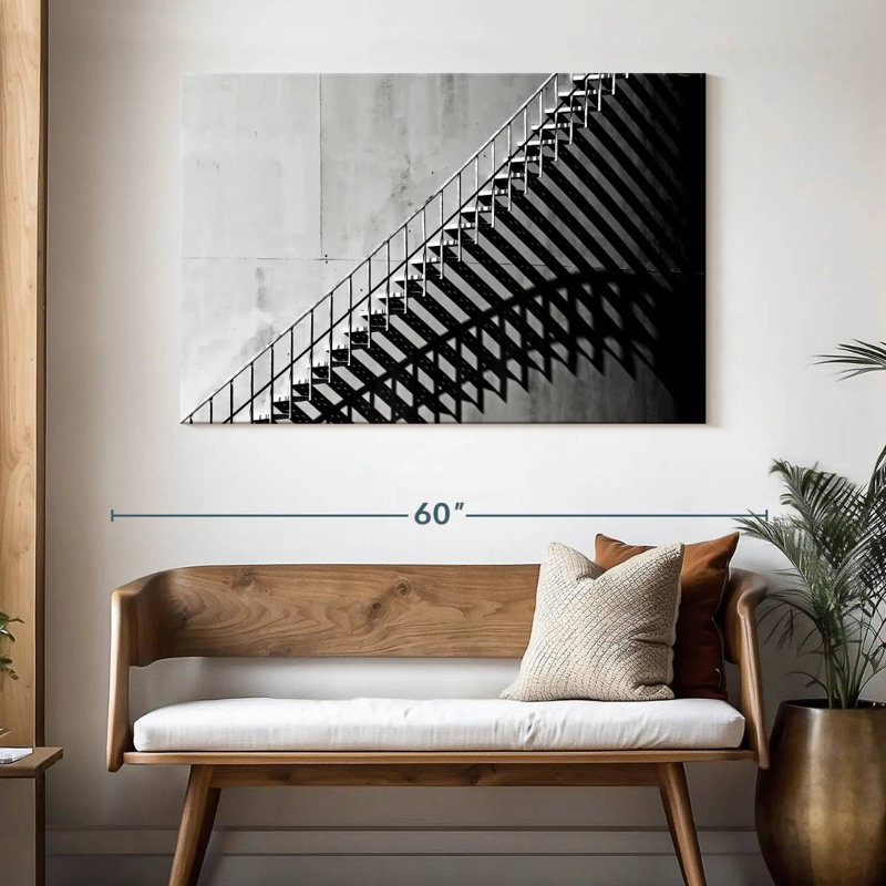Lilie Stairway Shadow, 32" H x 48" W
