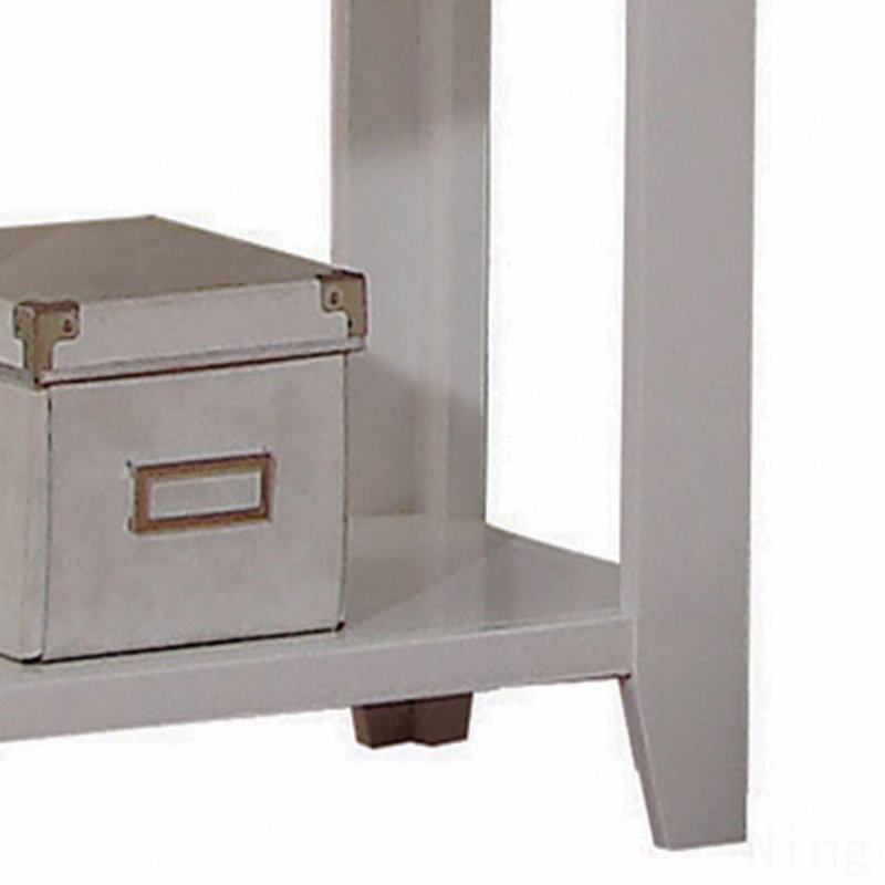 Table de chevet avec tablette inférieure