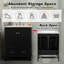 Meuble-lavabo 24 po avec lavabo en céramique-726099395