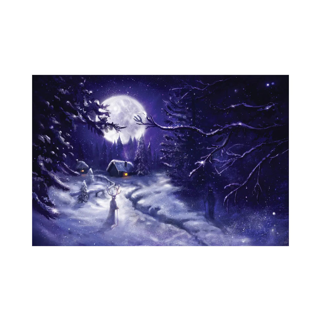 Winter Tales von Anastasia Evgrafova - Giclée auf Leinwand ohne Rahmen