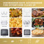 Rôtissoire numérique à friteuse 8-en-1 Costway