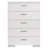 Pellingham 6-piece Queen Bedroom Set White High Gloss-116616499