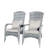Patio Chair with Cushions( Grey Cushion)
