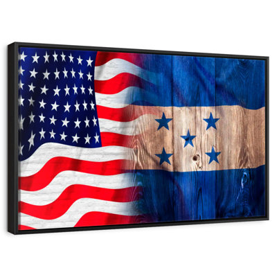 Borges USA And Honduras Flag