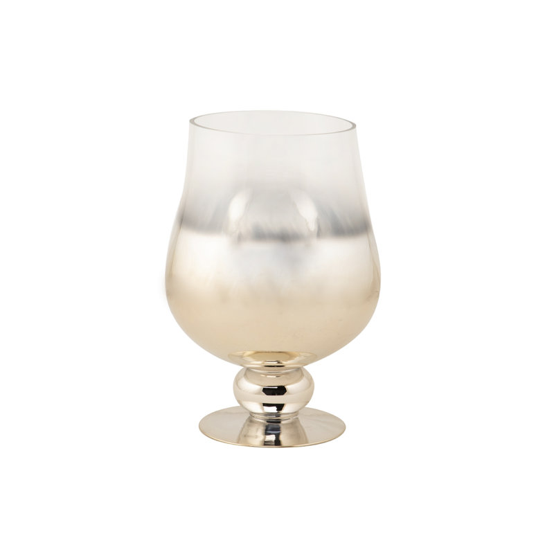 Fredericks Glass Table Vase, 30cm H x 16cm W x 14.5cm D, Clear
