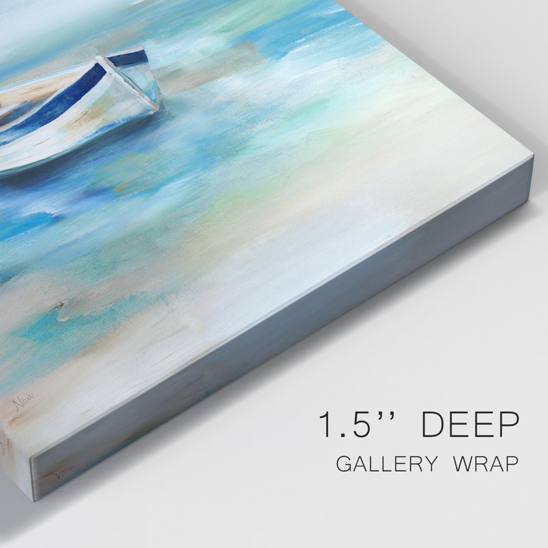 Solitude Shore - peinture sur toile tendue, H 27 po x l 18 po x P 1 po
