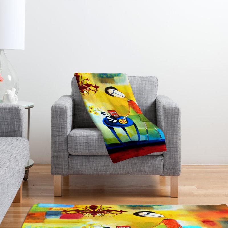 Robin Faye Gates Throw Blanket, Large
