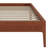 Modern Wooden Platform Bed Frame featuring Wood Slats & Metal Support, Easy Assembly-973815410