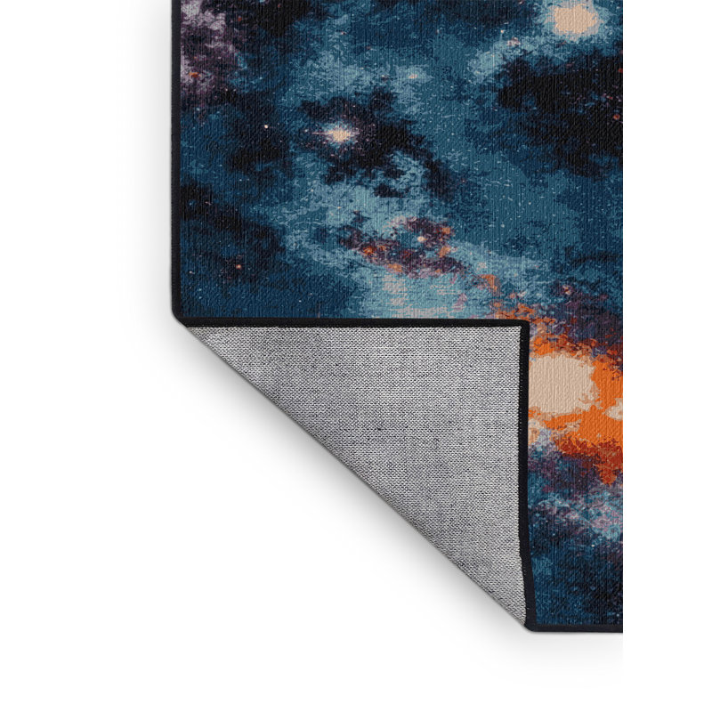 Tapis gris lavable à la machine, Rectangulaire 2 pi x 3 pi