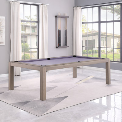 Table de billard en ardoise avec plateau de salle à manger Olivia