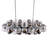 Myrdle 27 - Light Dimmable Globe Chandelier