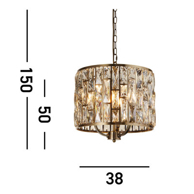 Magana 5 - Light Drum Chandelier