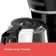 BLACK+DECKER 12-Cup Programmable Coffeemaker, Black, CM1070B-3