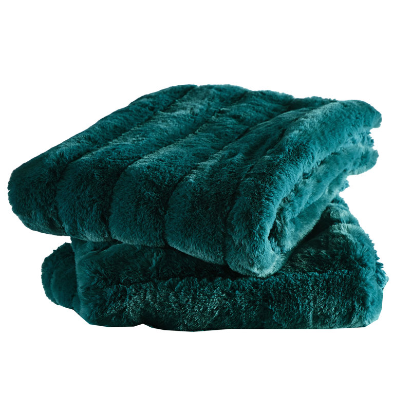 Supermink Square Euro Pillow Cover, Dark Teal