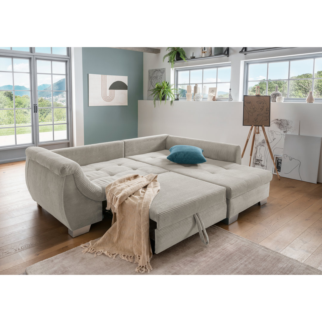 Ecksofa Booneville mit Bettfunktion