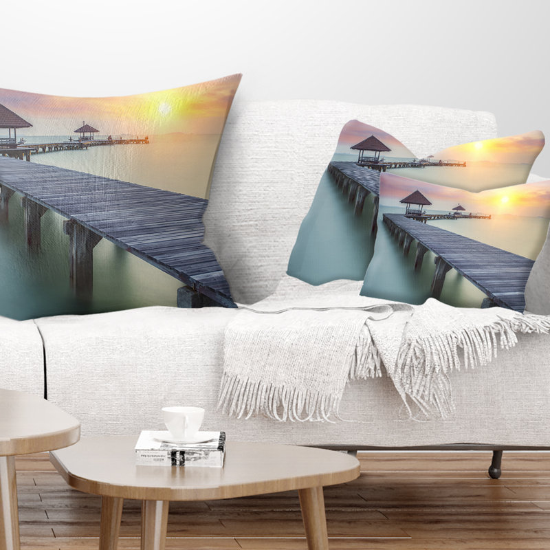 Coussin Pier Bridge, Rectangulaire, 12 po x 20 po